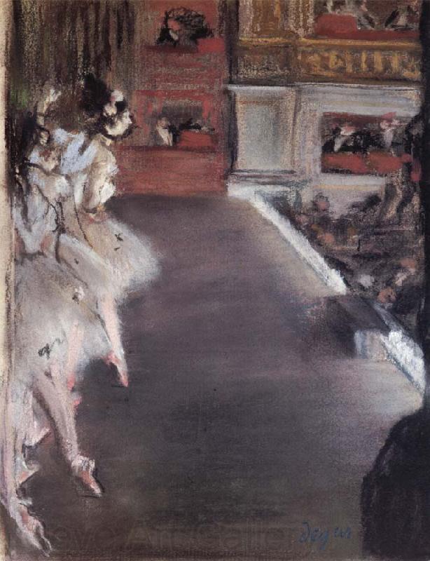 Edgar Degas L-Opera France oil painting art